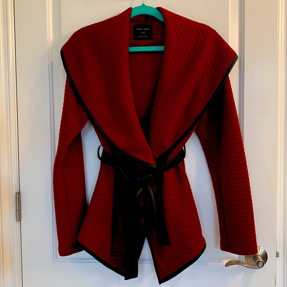 Love Tree Jackets & Blazers - Love Tree Wrap Jacket/ Sweater